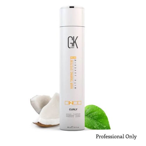 Curly hair keratin treatment | GK Hair USA